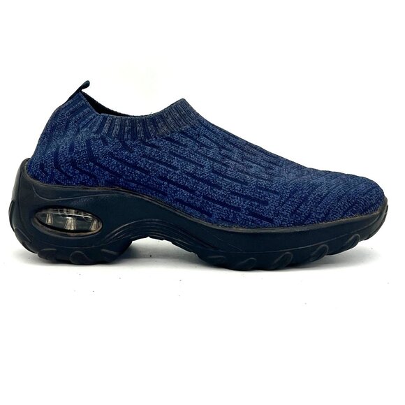 Knitted Slip-On Shoes Sneakers Womens 8.5 (40) Health Care Food Service Walking - Picture 7 of 12